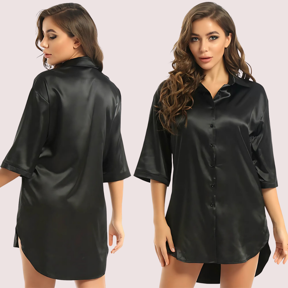 "Luxury" Japanees Satin Loung ,Sleep Dress